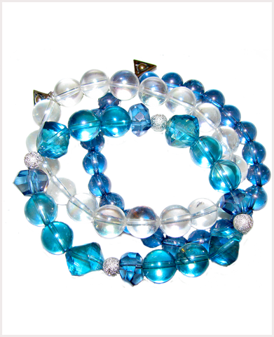 Atlantean Orb Aqua Aura Bracelet