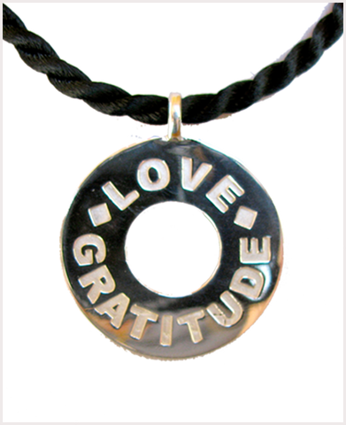 Love & Gratitude Lifesaver Pendant