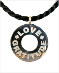 Love & Gratitude Lifesaver Pendant